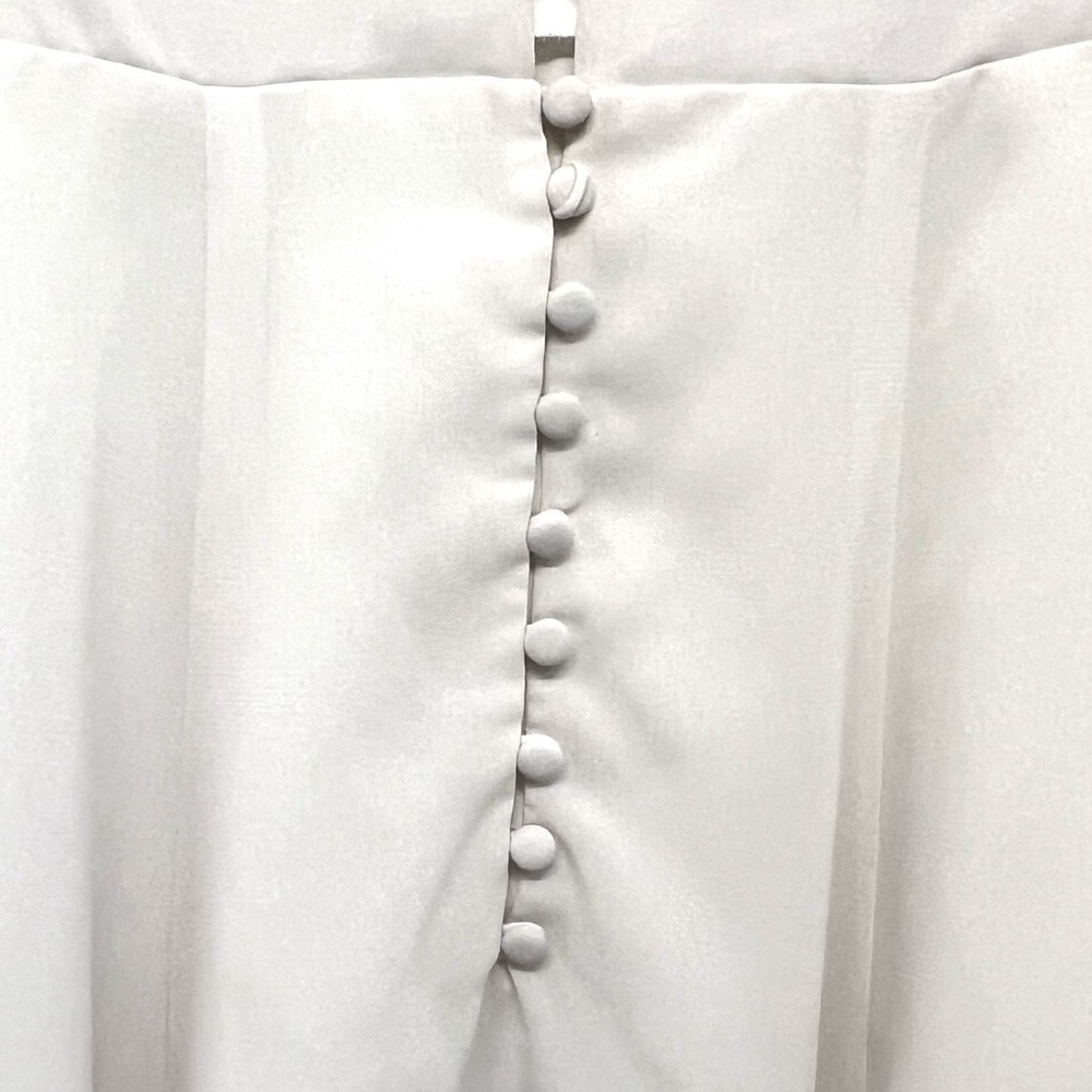 Lovers + Friends The Roma White Beaded Fit & Flare Mini Dress Women’s Small - Picture 11 of 13
